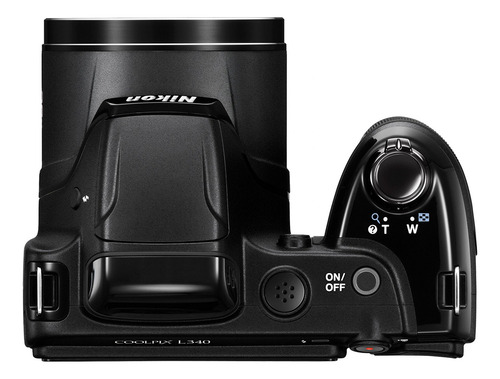 Nikon Coolpix L340 20.2 mp Cámara Digital Con Zoom Ópti. Color Negro