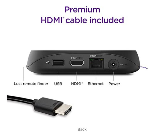 Dispositivo De Transmisión Roku Ultra 4k/hdr/dolby Recargabl