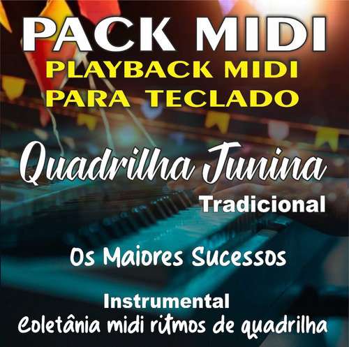 Pack De Midi Para Teclado-festa Junina