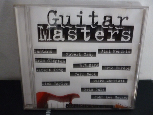 Santana Clapton Hendrix Bb King Guitar Masters Cd Argentino