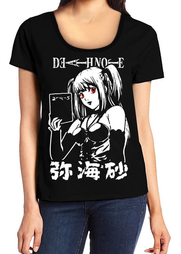 Remera Mujer Death Note Misa Amane Anime 