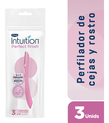 Perfilador Schick Intuitionperfect Finish X3und