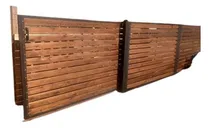 Comprar Portones Corredizo Madera Y Hierro