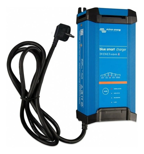 Blue Smart Ip22 Charger 24/16(3) 230v Cee 7/7