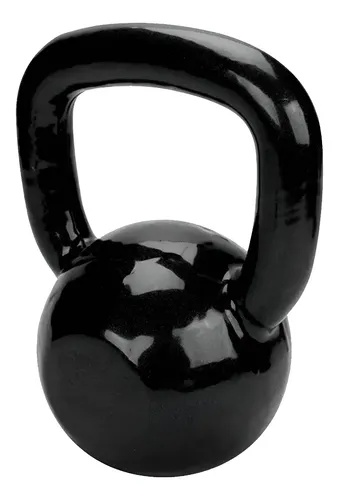 Ketlebell 4kg One Life Sports® Emborrachado Treino Funcional em C...