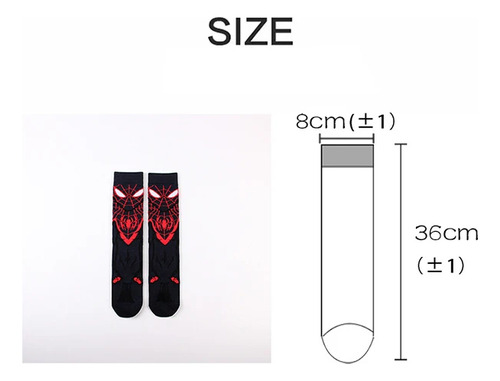 Calcetines Morales Miles De Man Spider Para Niños Y Adultos