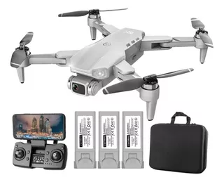 Drone LYZRC LYZRC L900 Pro L900 PRO SE L900 SE con dual cámara 4K gris 5GHz 3 baterías