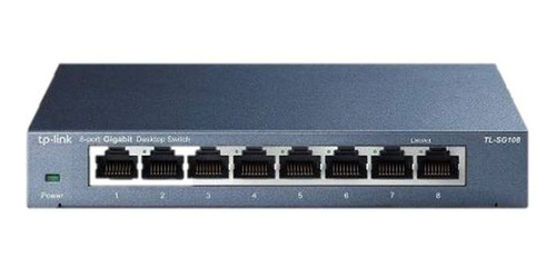 Imagen 1 de 1 de Switch De 8 Puertos10/100/1000 Mbps Rj45 Tp-link Tl-sg108