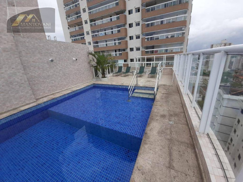 Cobertura Com 3 Dormitórios À Venda, 192 M² Por R$ 1.499.000 - Aviação - Praia Grande/sp - Co0048