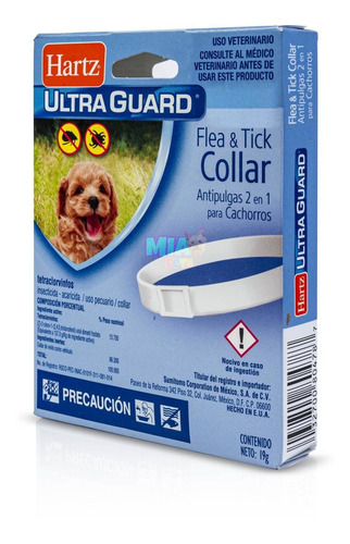 Imagen 3 de 7 de Collar Anti Pulgas 2 En 1 Cachorros Hartz Pulga Garrapata