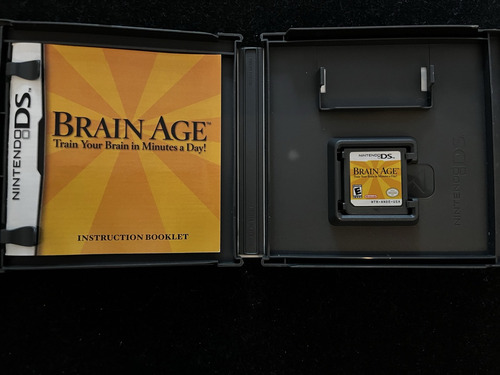 Videojuego Brain Age Train Your Brain Nintendo Ds Usado (Usado)