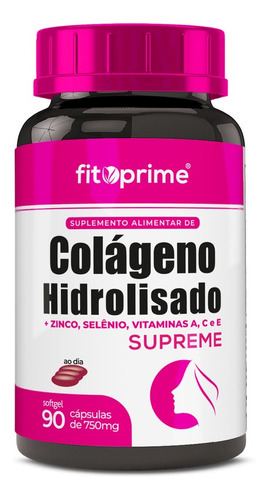 Imagem 1 de 4 de Colágeno Hidrolisado Supreme Vitaminas A C E Zinco Selênio