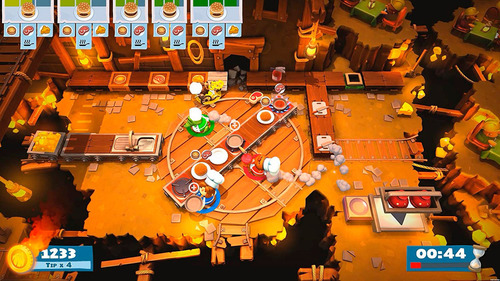 Switch Overcooked! + Overcooked! 2 Físico Overcooked 1 E 2! (Usado)