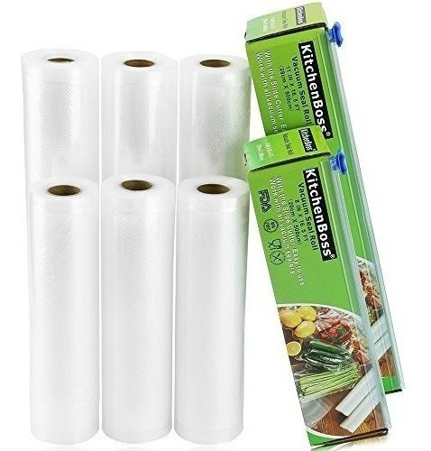 Bolsa De Rollos Para Sellador Al Vacio Kitchenboss, Paquete 