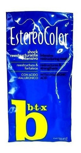 Shock Reestructurante Btx Estereocolor 50 Ml