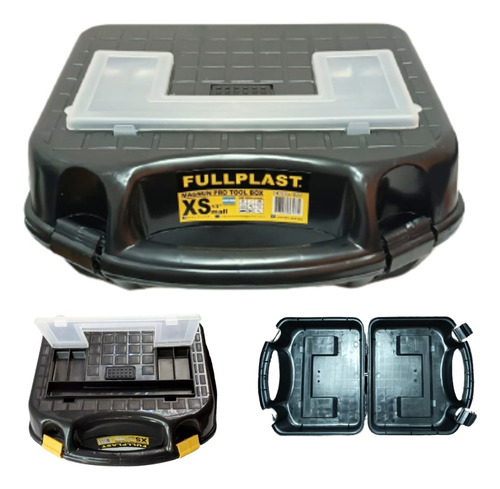 Fullplast  Maletín-caja Porta Taladro Color Negro 177 Matezz