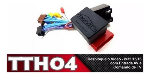 Desbloqueio Video Central Multimidia Ix35 15/17 Tth04 Tromot