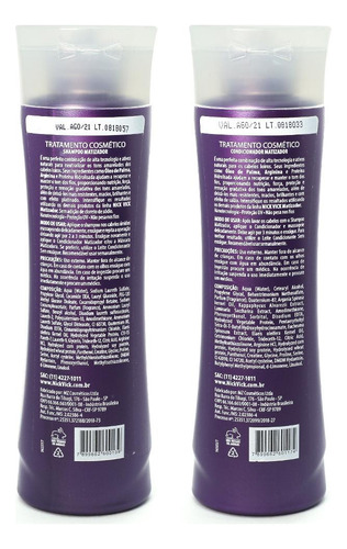 Kit Nick Vick Matizador Shampoo E Condicionador