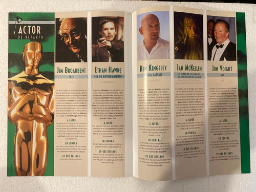 Revista Cinemania Suplemento Especial 2002 Entrega Del Oscar (Usado)