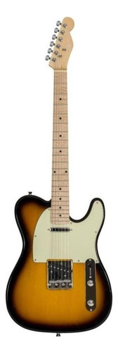 Guitarra elétrica Michael TL Michael Slide GM385N telecaster de  tília vintage sunburst com diapasão de bordo