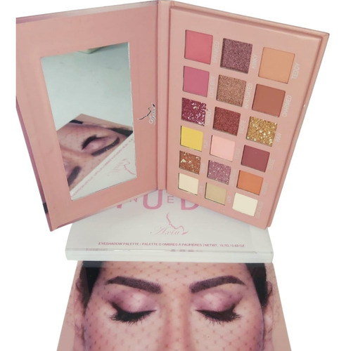 Paleta De Sombras Nude New 18 Tonos