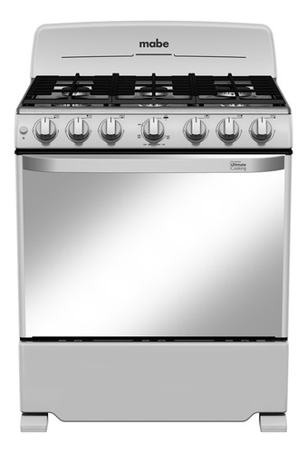 Estufa De Piso 76 Cm Plata Mercury Mabe-em7647bfis0