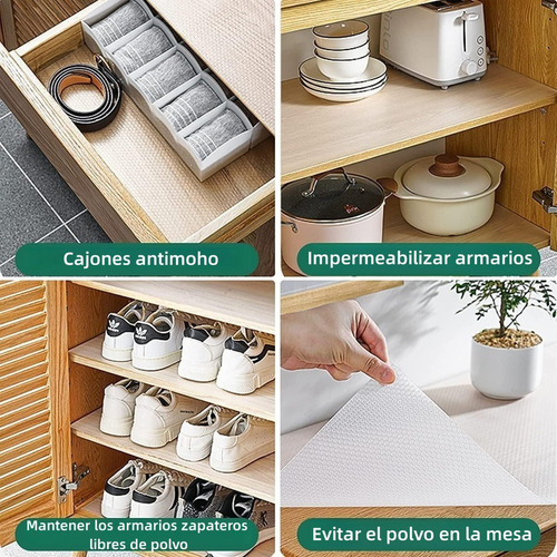 . Rollo De Plástico Protector For Cajones/estantes De Cocina