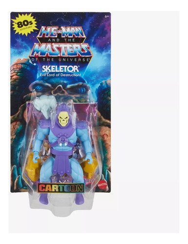 Masters Of The Universe Skeletor Colección Cartoon De 5.5