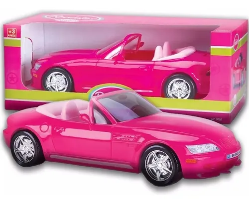 Carro Da Barbie Bmw Roadster Para Meninas - Roma 3010