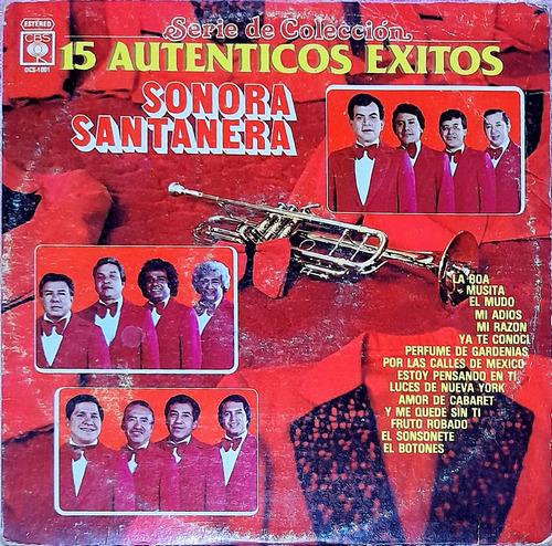 Sonora Santanera Disco De Vinilo 1983 Serie De Colección 