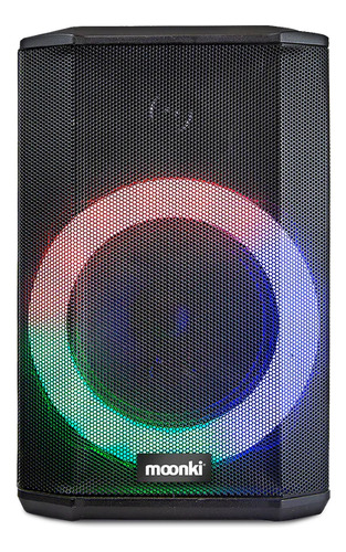 Parlante Malibu Naranja Con Woofer Led, Bt. Speaker 5.0, 18w Rms, Entradas Aux 3,5 Y 6,35, Cable Usb Y Bluetooth, Incluye Control Remoto