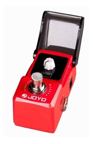 Imagen 3 de 6 de Pedal de efecto Joyo Ironman Ironloop JF-329 rojo