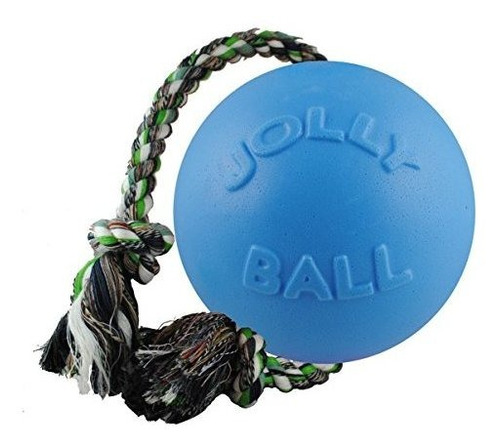 Jolly Pets Romp-n-roll Rope And Ball Dog Toy