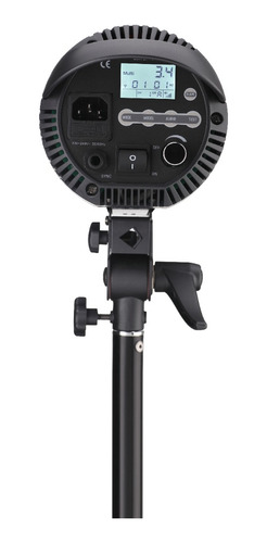 Flash Estudio Visico 600 W C/ Reflector Receptor Incorporado