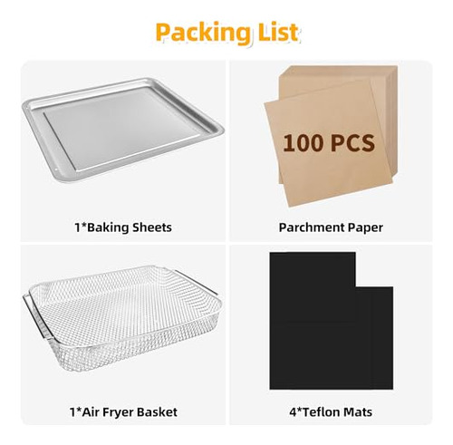 Accesorios Para Freidora De Aire Para Emeril Lagasse 26 Qt E