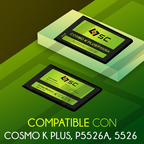 Pila Para Polaroid Cosmo K Plus P5526a 5526 2800mah