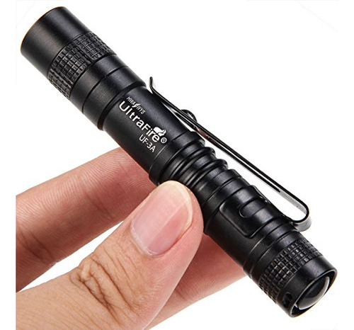 Linterna Ultrafire Uf-3a De Bolsillo, 70 Lm, 5 Unidades