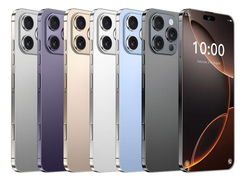 Para I16 Pro Max Smartphone 6.6 Pulgadas De Ram2gb Y Rom128gb