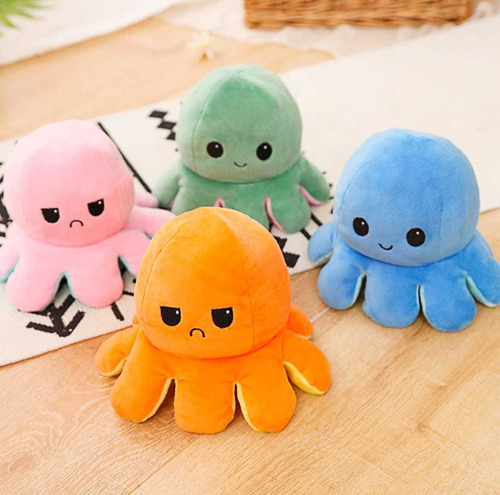 Pulpo Reversible Para Niños Suave A Domicilio