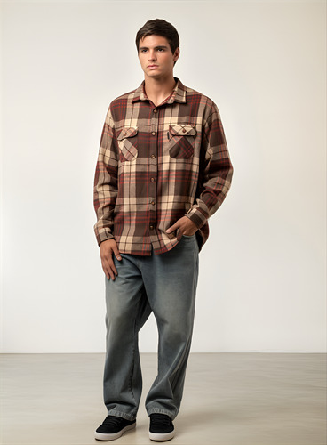 Camisa Leñadora Viyela Rusty Rumbler Hombre Shop Oficial
