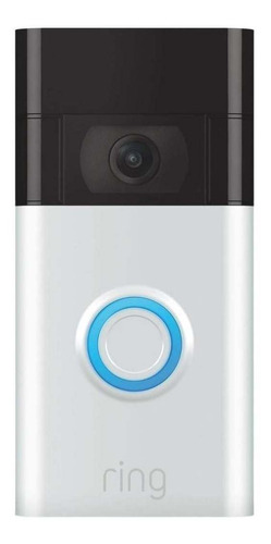 Timbre Inteligente Ring Video Doorbell 1 Gen 2 Inalámbrico W Color Plateado
