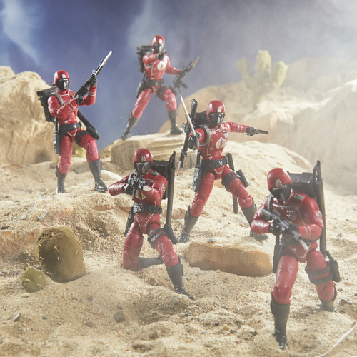 Figura De Acción G.i. Joe Classified Series Crimson Guard De