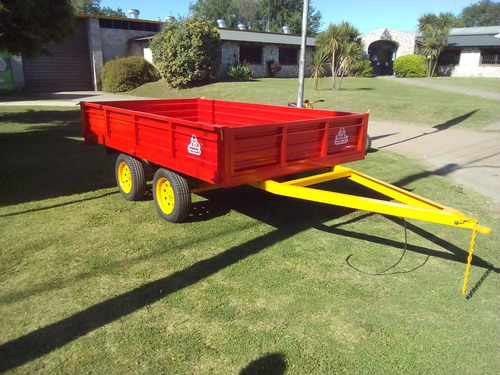 Acoplado Vehicular Roland H2000b Kg, Carro 2 Ejes Balancin