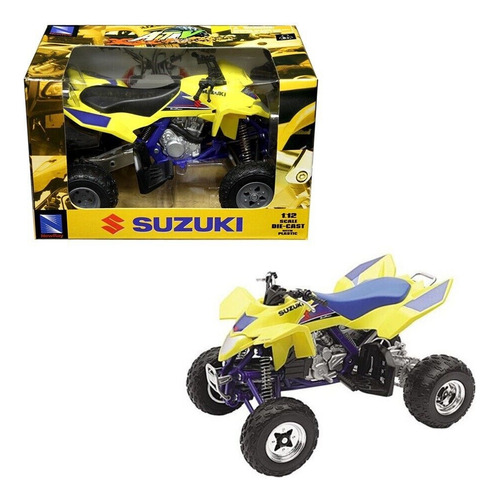 Cuatriciclo New Ray Suzuki Quadracer R450 Escala 1:12