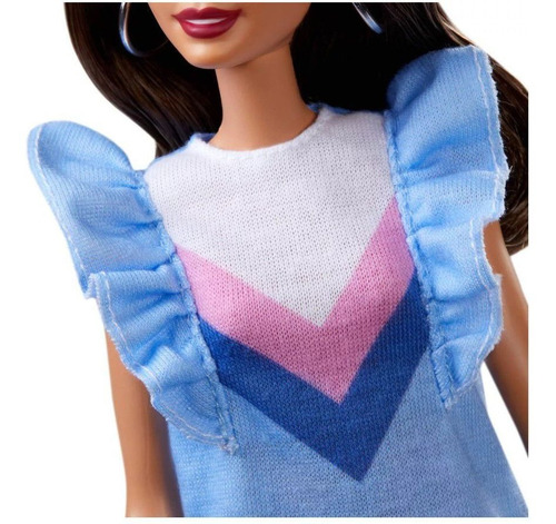 Imagem 5 de 7 de Barbie Fashionistas Morena E Perna Protética Ms