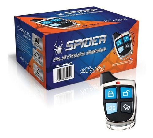 Alarma De Seguridad Para Auto Spider Sensor  Sr-2500