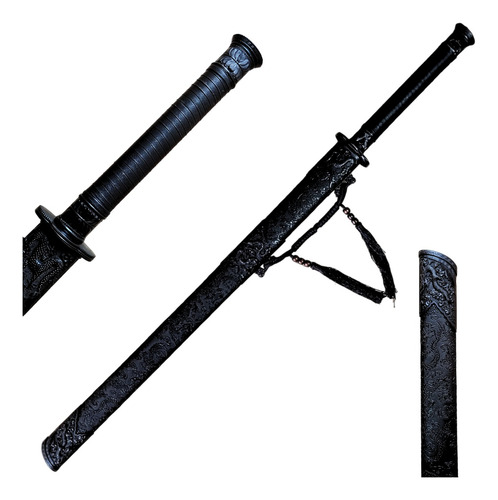 Espada Dragon China Samurai Acero 440 106 Cm Inoxidable