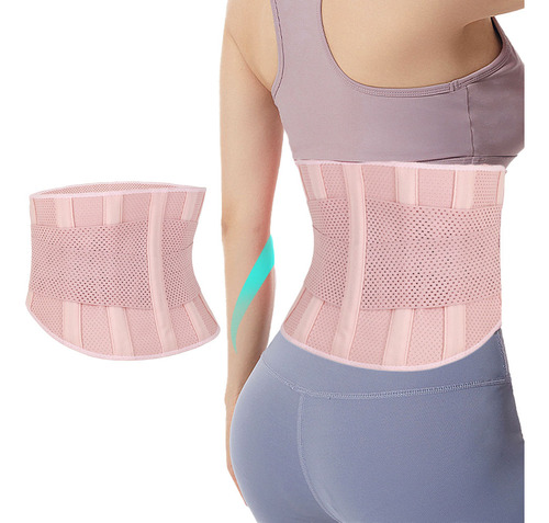 Cinturon Fajas Para Gym Mujer Sport Carga Trabajo Con Apoyo