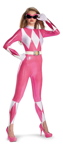 Disfraz De Sabans Morphin Power Rangers Pink Ranger Sassy Pa