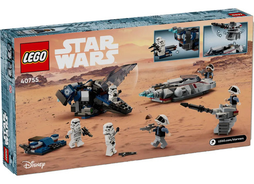 Lego Star Wars Imperial Dropship Vs. Speeder Rebel Scout